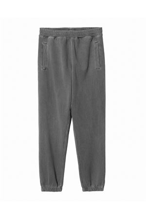 Grey heavy cotton jersey Tracksuit trousers CARHARTT WIP | I02996187
